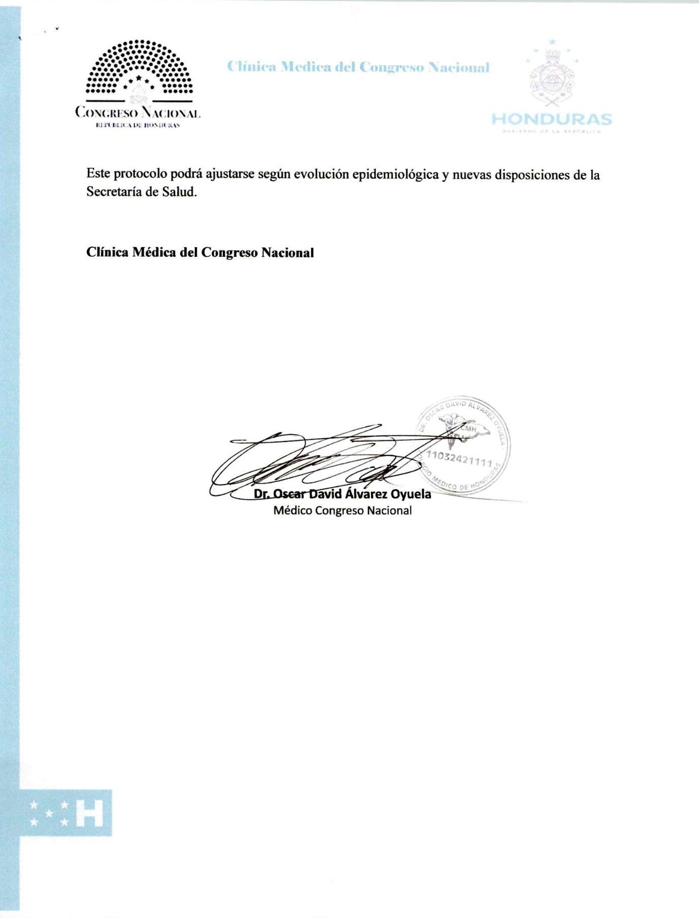 Realización de pruebas COVID a congresistas de todas las bancadas 